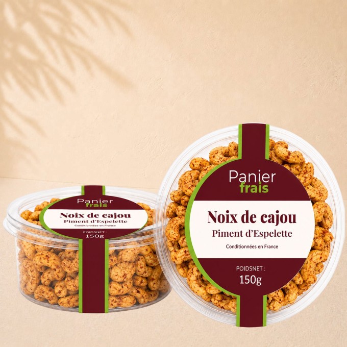 Noix de cajou piment d'Espelette