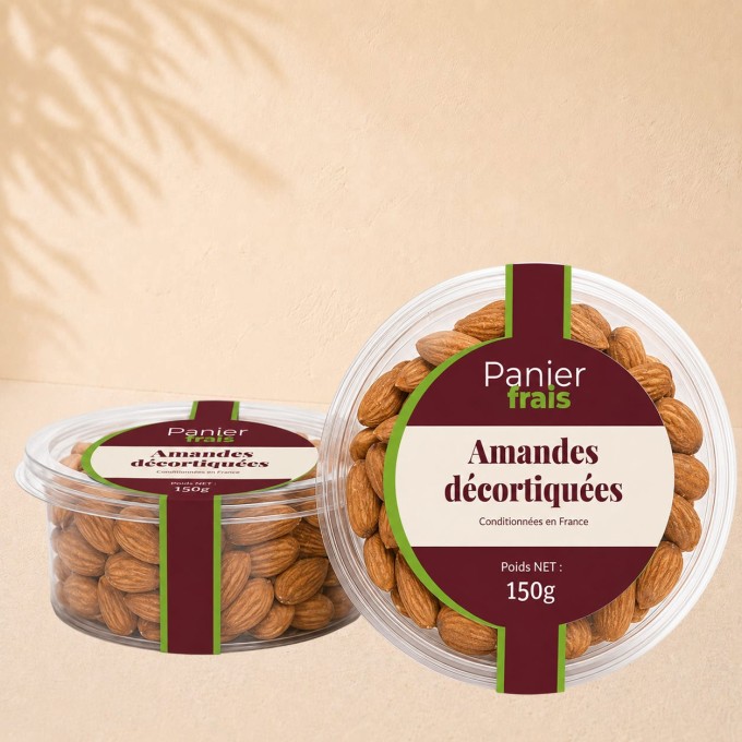 Amandes décortiquées