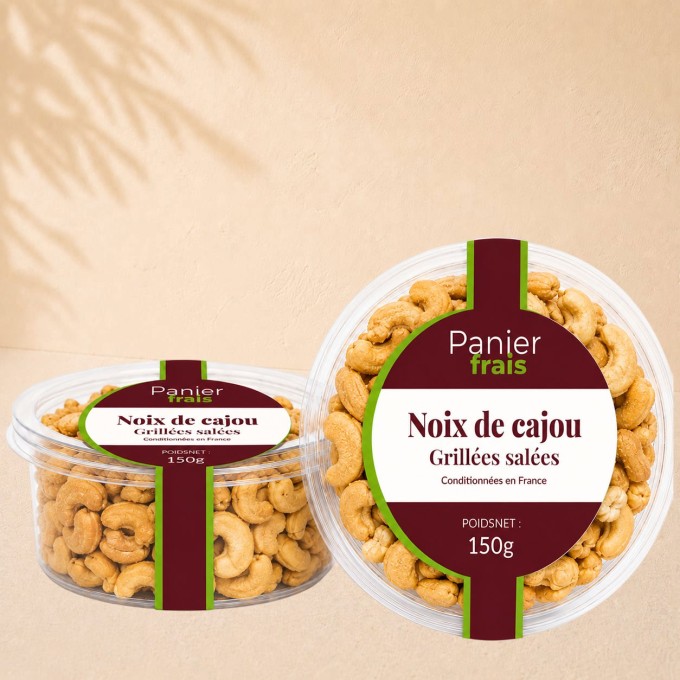 Noix de cajou grillées salées
