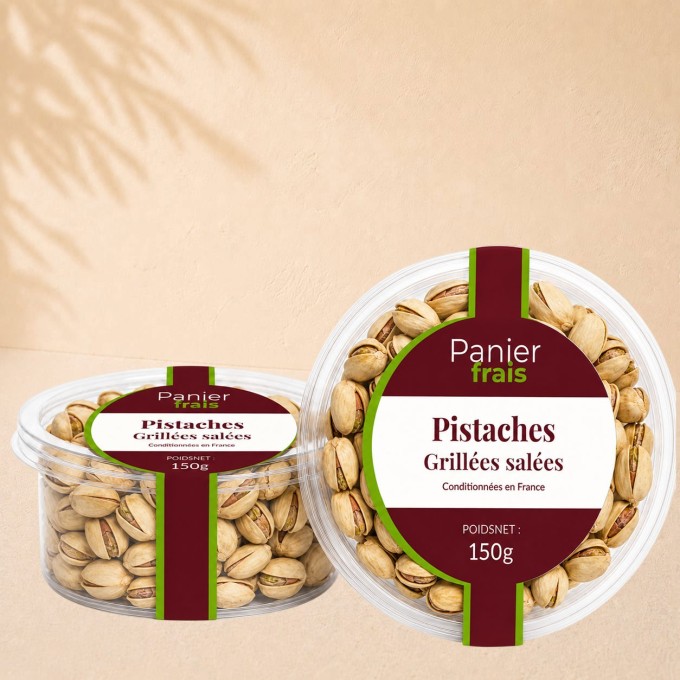 Pistaches grillées salées